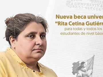 Beca Rita Cetina; descubre cómo y cuándo se entregarán las tarjetas para los beneficiarios
