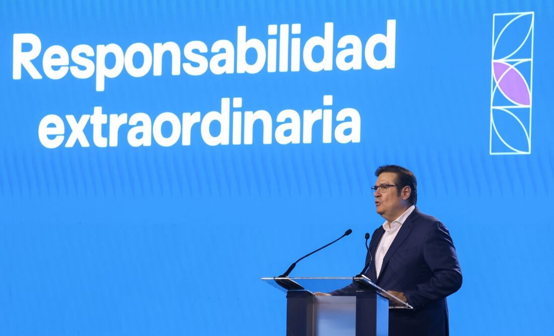 Agustín Coppel Luken, presidente y director general de Grupo Coppel en la inauguración del Foro Mar de Cortés 2023. Foto: Especial.