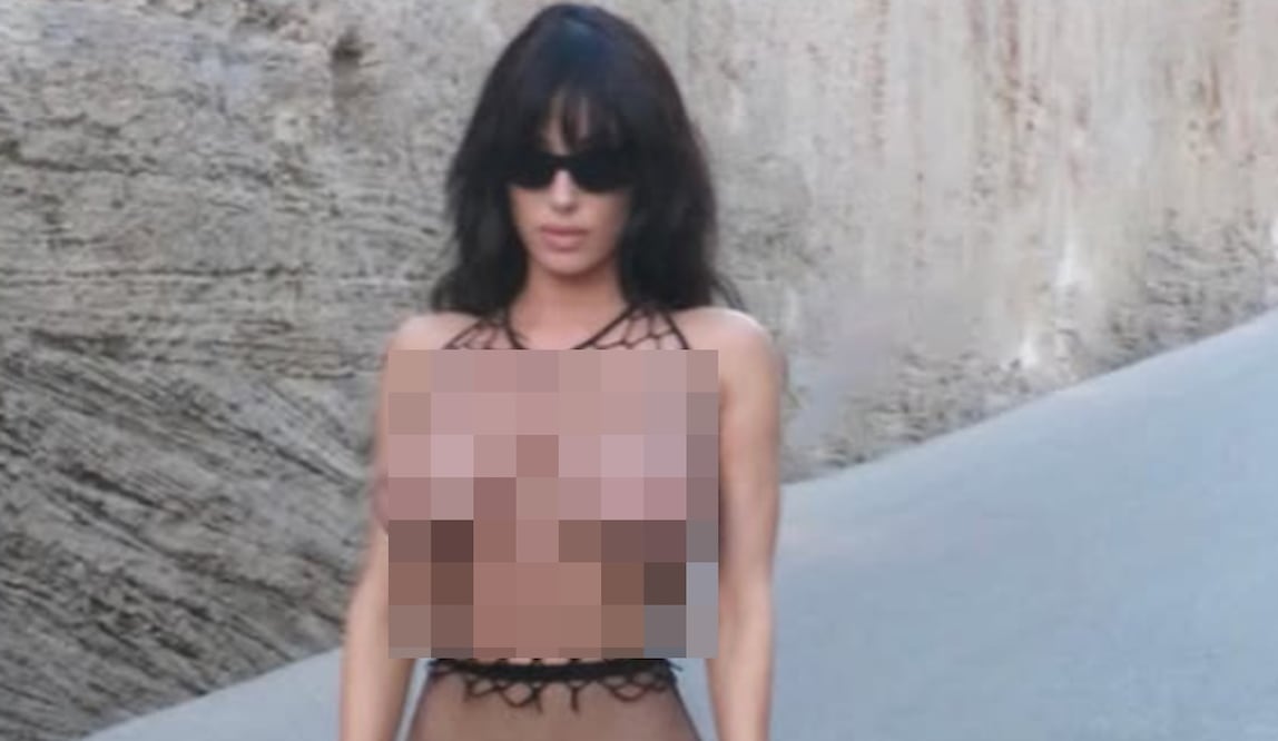Bianca Censori, esposa de Kanye West. Foto: Instagram oficial.