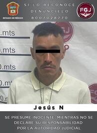 Detienen a "El Chistín", sujeto que fue grabado durante asalto a una combi en Naucalpan