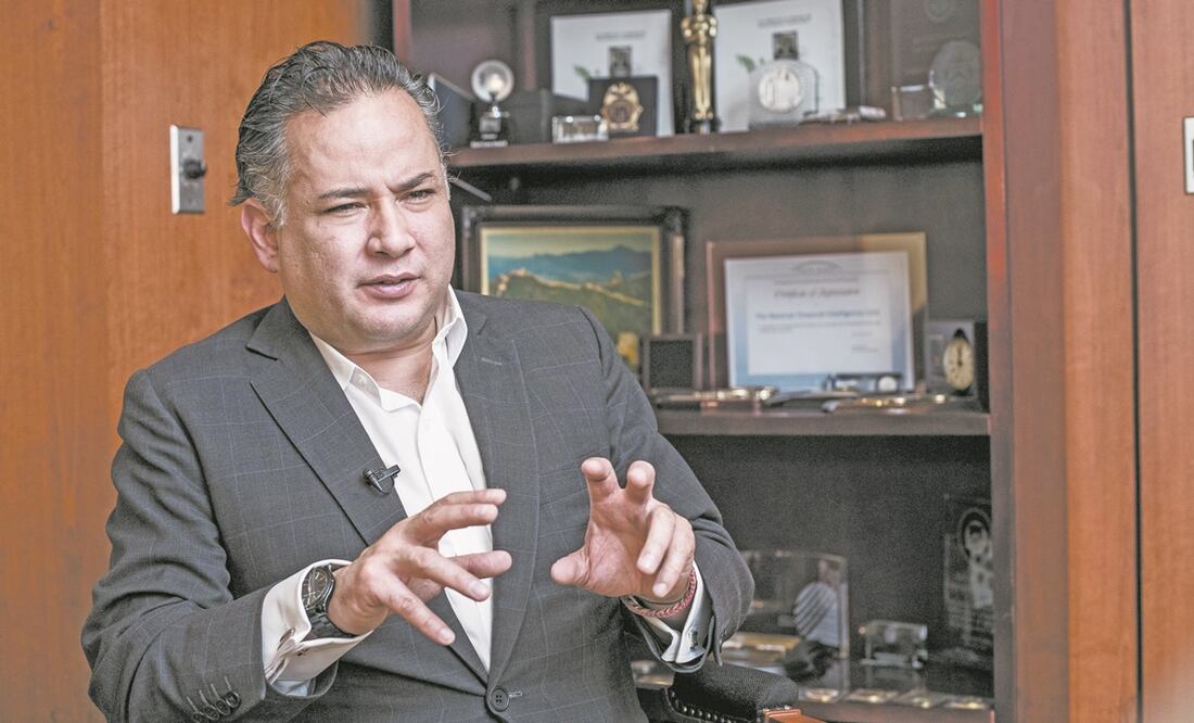 Santiago Nieto, titular de la Unidad de Inteligencia Financiera. Foto: Archivo/EL UNIVERSAL