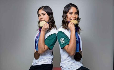 Mia y Lia Cueva; las gemelas que sueñan con brillar en Los Ángeles 2028