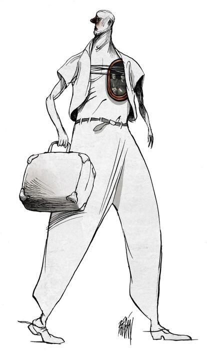 El migrante y los abuelos