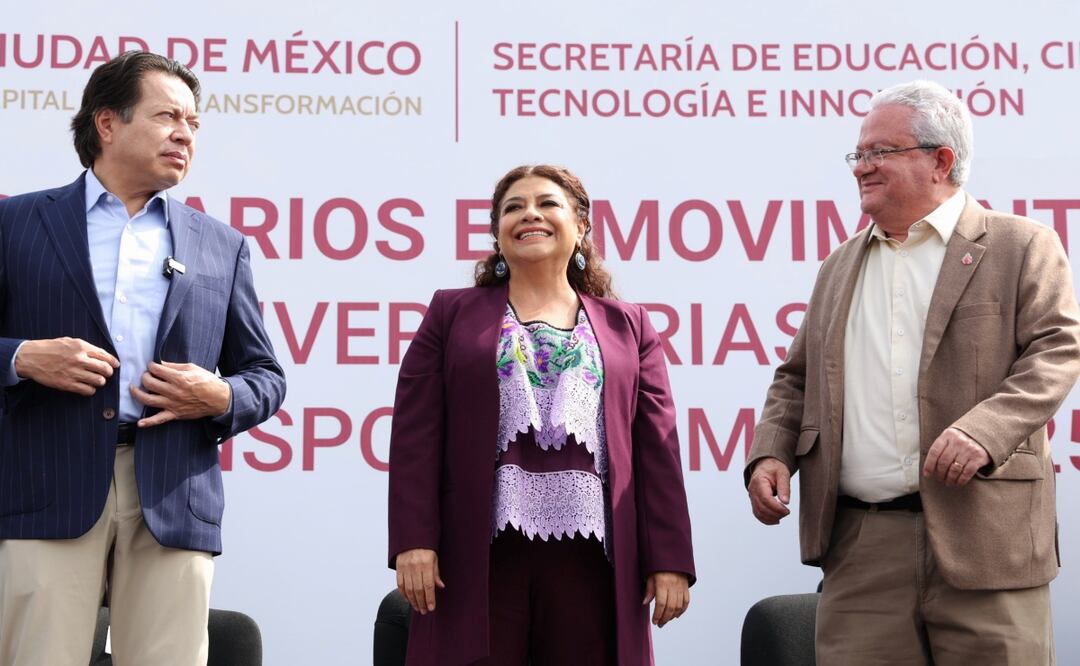 Brugada entrega 20 mil nuevas becas de transporte; buscan hacer el apoyo universal para universitarios. Foto: Especial