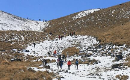Por bajas temperaturas, mantienen restricción en el Nevado de Toluca