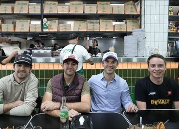 Nascar: Pilotos viven auténtica experiencia mexicana; comieron tacos y fueron a las luchas