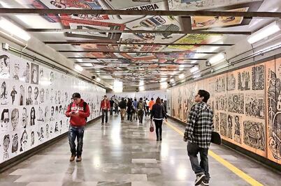 Abren museo de la caricatura en estación Zapata
