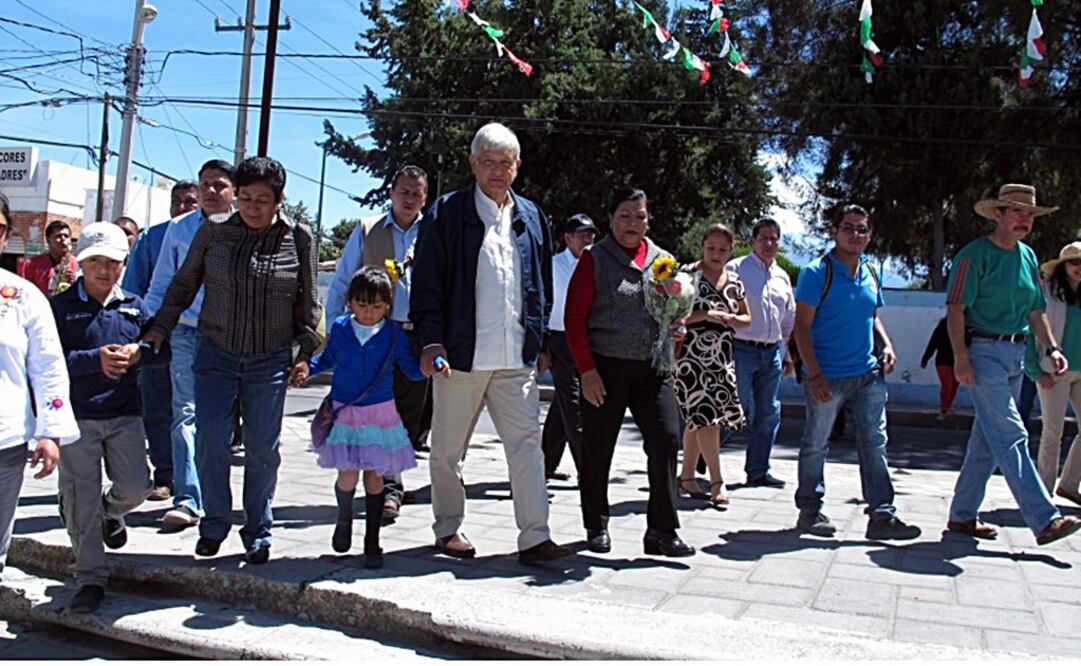 El ex candidato presidencial participó en asambleas informativas en Tlaxcala./Especial
