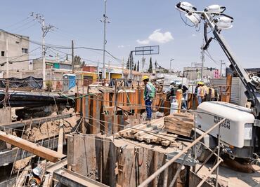 Se fue la anegación en Chalco, pero aún no opera el Colector