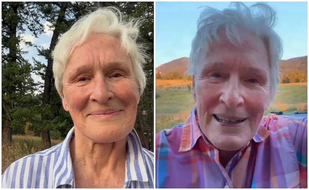 Glenn Close se toma un tiempo de descanso y reflexiona. 
Instagram glennclose