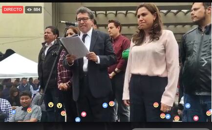 En Vivo. Pronunciamiento de Ricardo Monreal