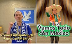 Embajador de Japón da las gracias a la afición; se vuelve viral al pedir que ahora se apoye a México con todo