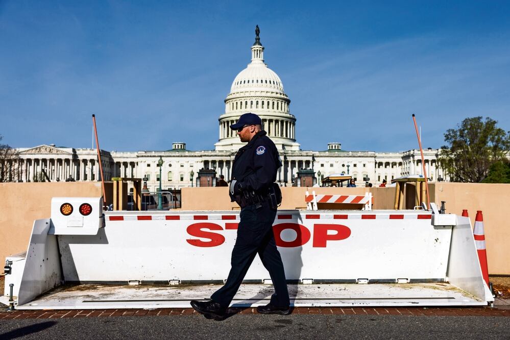 La vigilancia en el Capitolio ha sido reforzada, en Washington DC.