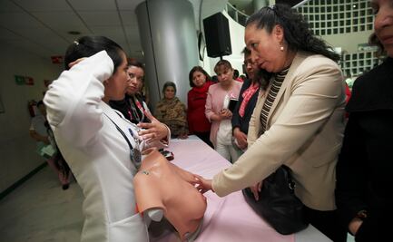 IMSS promueve autoexploración desde los 20 años para prevenir cáncer de mama