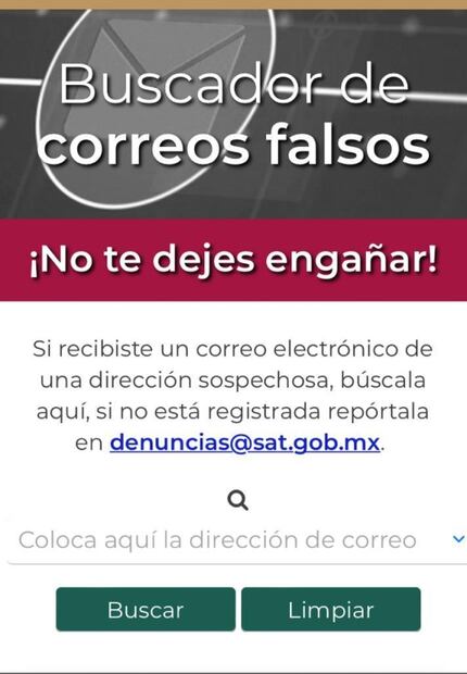 SAT afirma que correos falsos no han perjudicado a contribuyentes; así puedes identificarlos