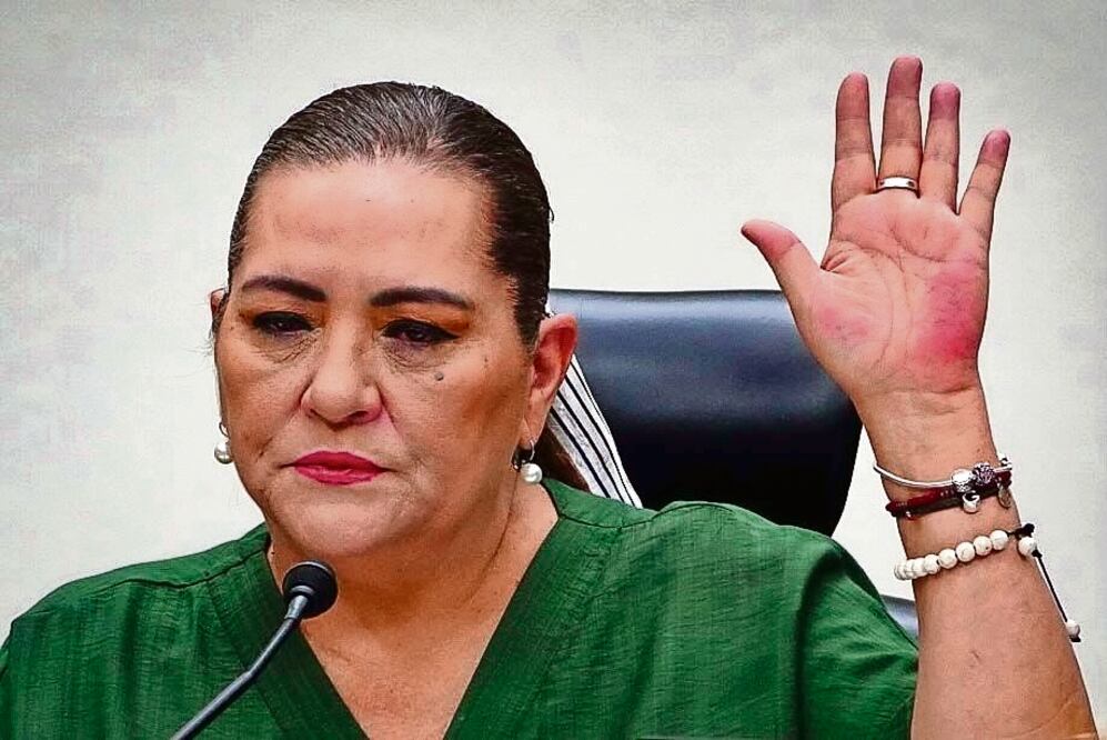 Guadalupe Taddei, consejera presidenta del Instituto Nacional Electoral, recomendó a la Sala Superior del TEPJF resolver el fondo de la procedencia de esta queja. Foto: Rogelio Morales / Cuartoscuro