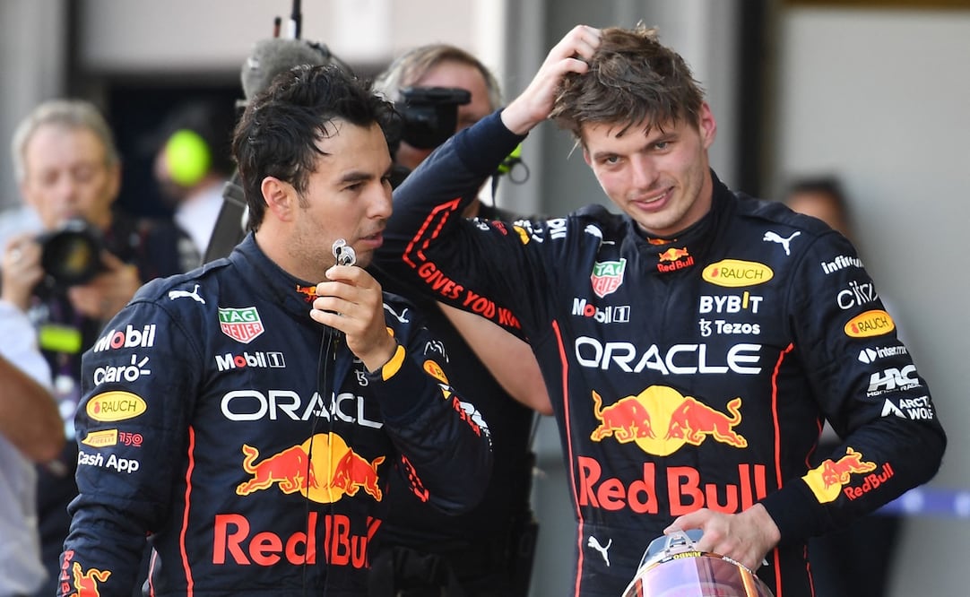 Red Bull pide a Checo Pérez y a Max Verstappen “no pelear” / FOTO: AFP