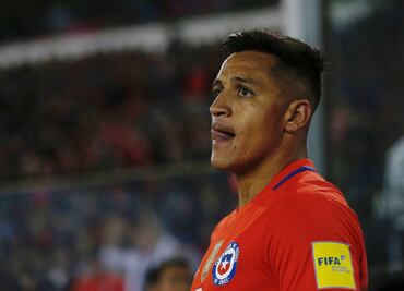 Alexis Sánchez, con rabia por no estar en Rusia 2018