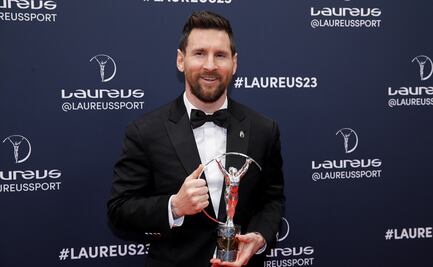 Messi gana el Premio Laureus a mejor deportista masculino por segunda vez