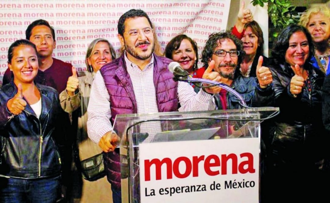 Marti Batres, leader of Morena in Mexico City, said the party's victory constituted a defeat to the biggest vote-buying operation ever in the capital city. (Photo: EL UNIVERSAL)