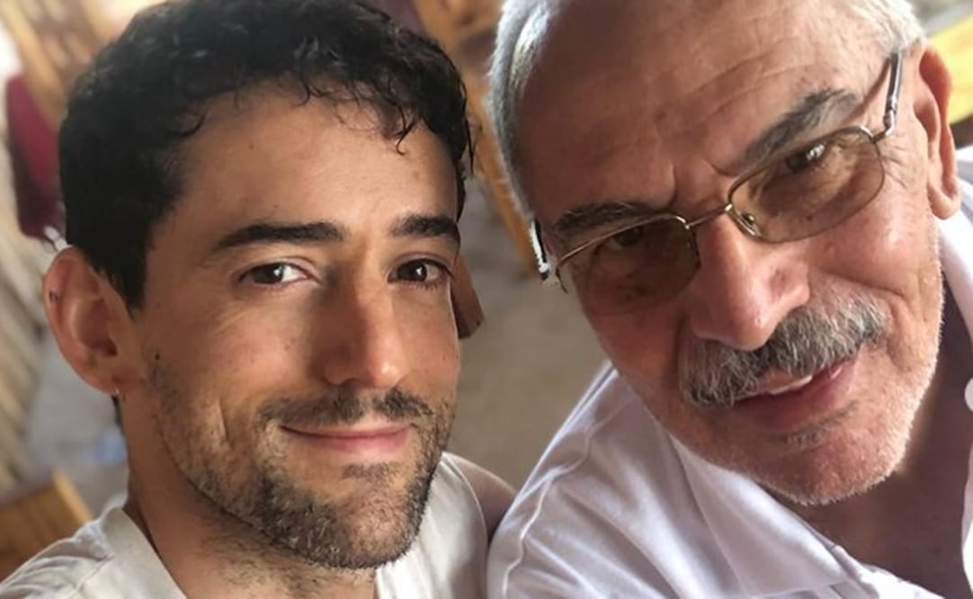 Luis Gerardio Mendez y su papá. Foto: Instagram