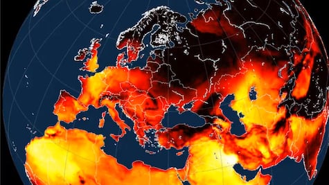 ¿Cuáles son las causas de la histórica ola de calor que está sofocando a Europa?