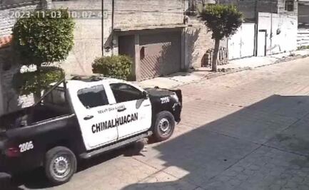 VIDEO: ¡Indignante! Patrulla de Chimalhuacán atropella a “Peluche”, lomito que murió tras ser arrollado
