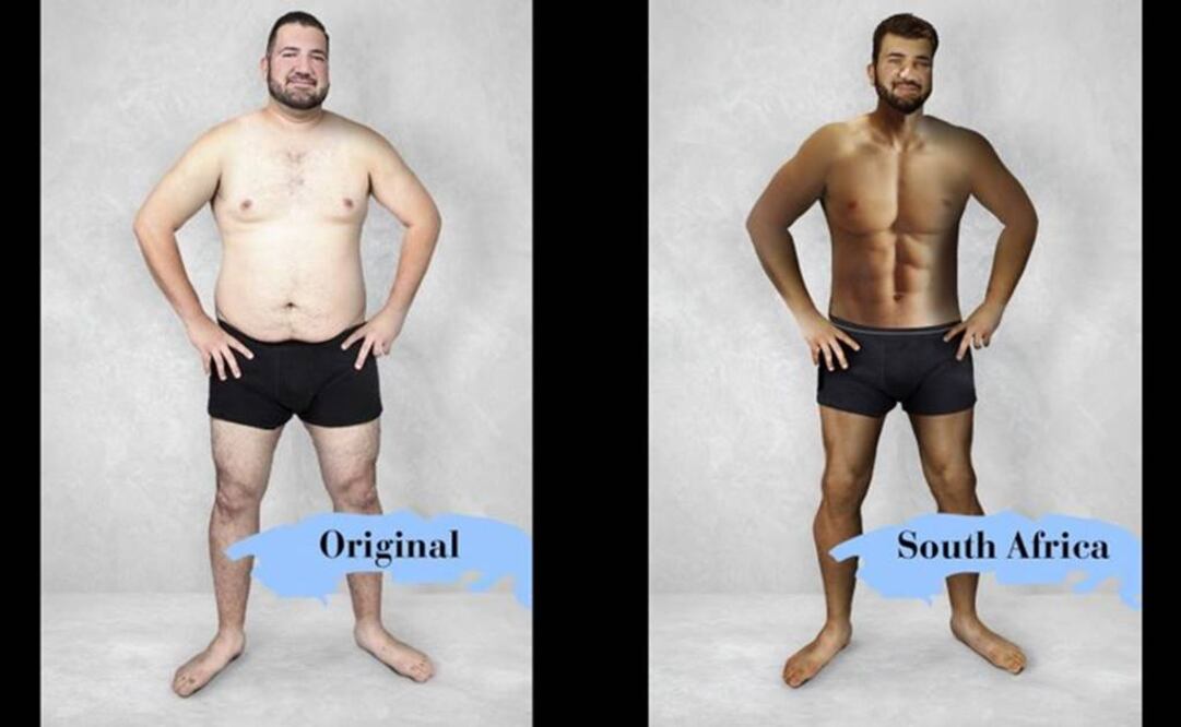 Los ideales de belleza de 19 países juntos. (Fotos: Superdrug Perceptions of Perfection)