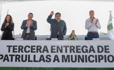 Entrega de patrullas, reflejo de las buenas finanzas del estado: Miguel Barbosa