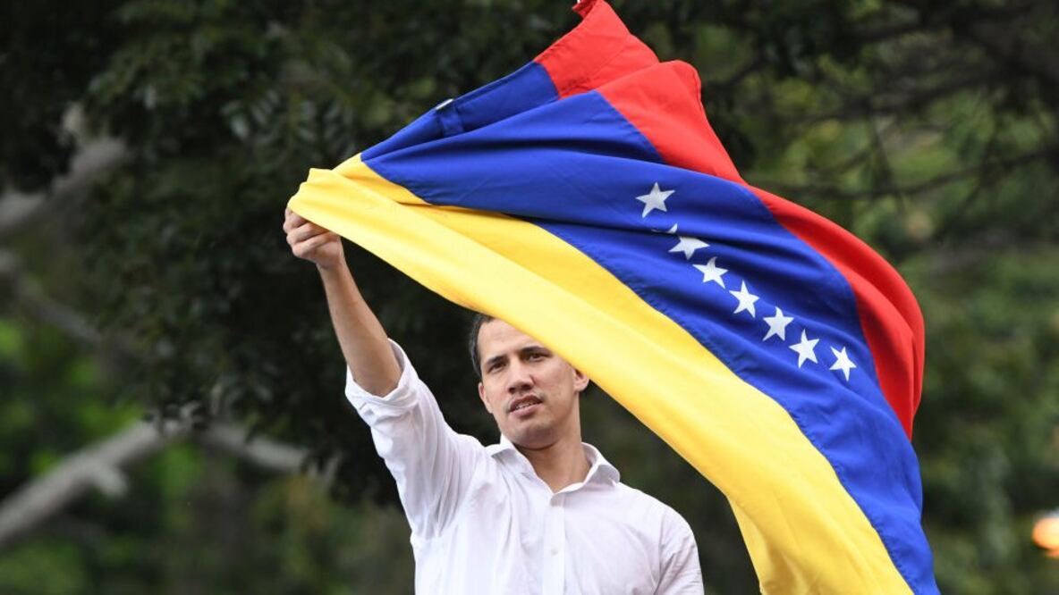 Las últimas protestas convocadas por Guaidó contaron con una asistencia menor a las primeras (Foto: Getty Images)
