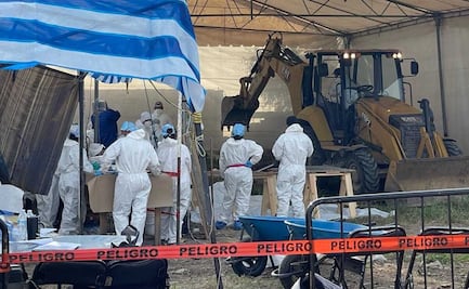 Excavan en fosa irregular en busca de restos humanos en panteón de Morelos