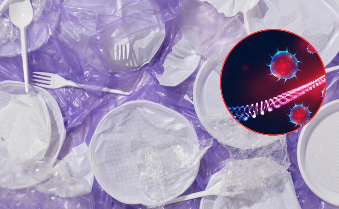 El plástico podría dañar nuestro ADN y afectar a la descendencia. Fuente: Freepik.