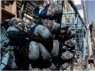 FOTOS y VIDEO: Así quedaron las bodegas tras incendio en la Plaza Oasis del Centro