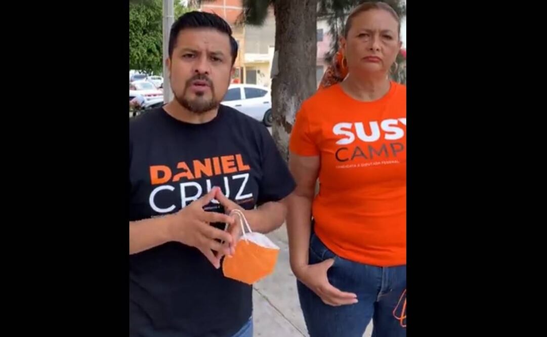 Los hechos ocurrieron en el cruce de las calles Esterlinas y Damasco en el momento en que ambos candidatos denunciaban en sus redes sociales que un grupo de personas los seguían. Foto: Especial 