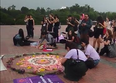 Exigen justicia en CU a seis años del feminicidio de Lesvy