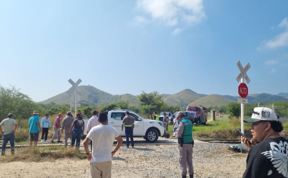 Tren Interoceánico se descarrila con 250 personas a bordo en Oaxaca; Sheinbaum reporta atención inmediata. Foto: Especial