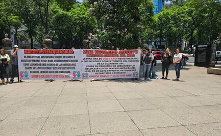 Padres de víctimas del incendio de la Guardería ABC realizan plantón frente a oficinas centrales del IMSS; casi 15 años exigiendo justicia 