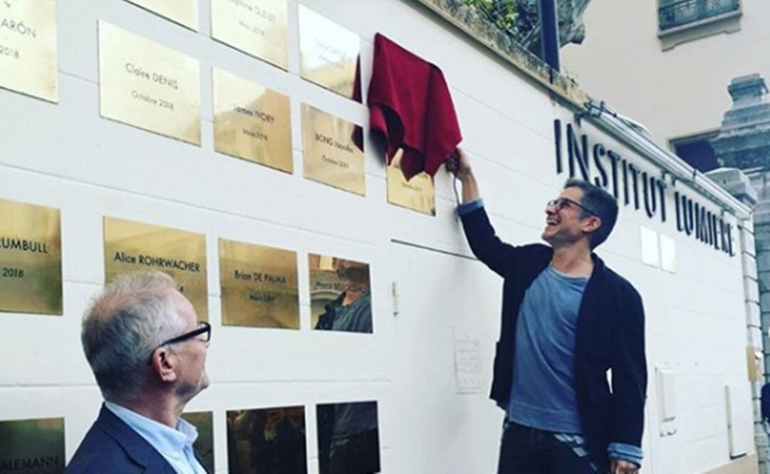 Gael García, invitado especial del Festival de cine Lumière. Foto: Instagram 