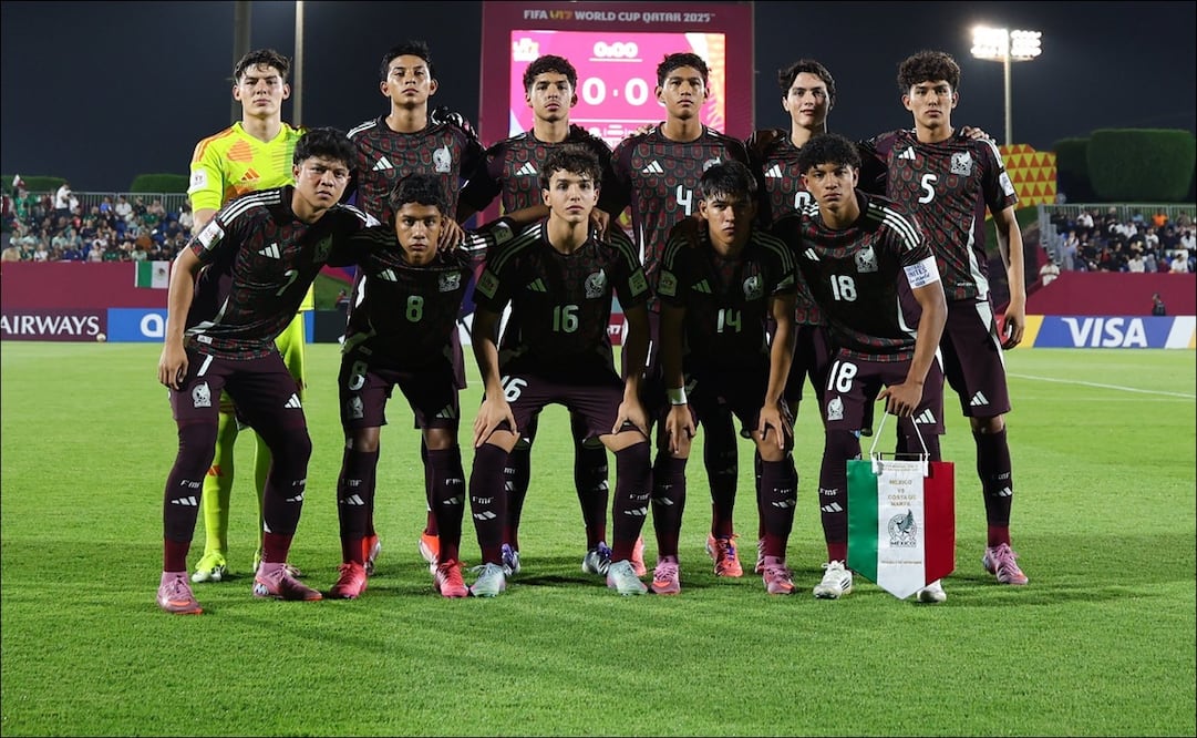 La Selección Mexicana Sub 17 enfrentará a Argentina FOTO: @miseleccionsubs