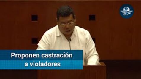 Diputado de Morena propone castración química para violadores