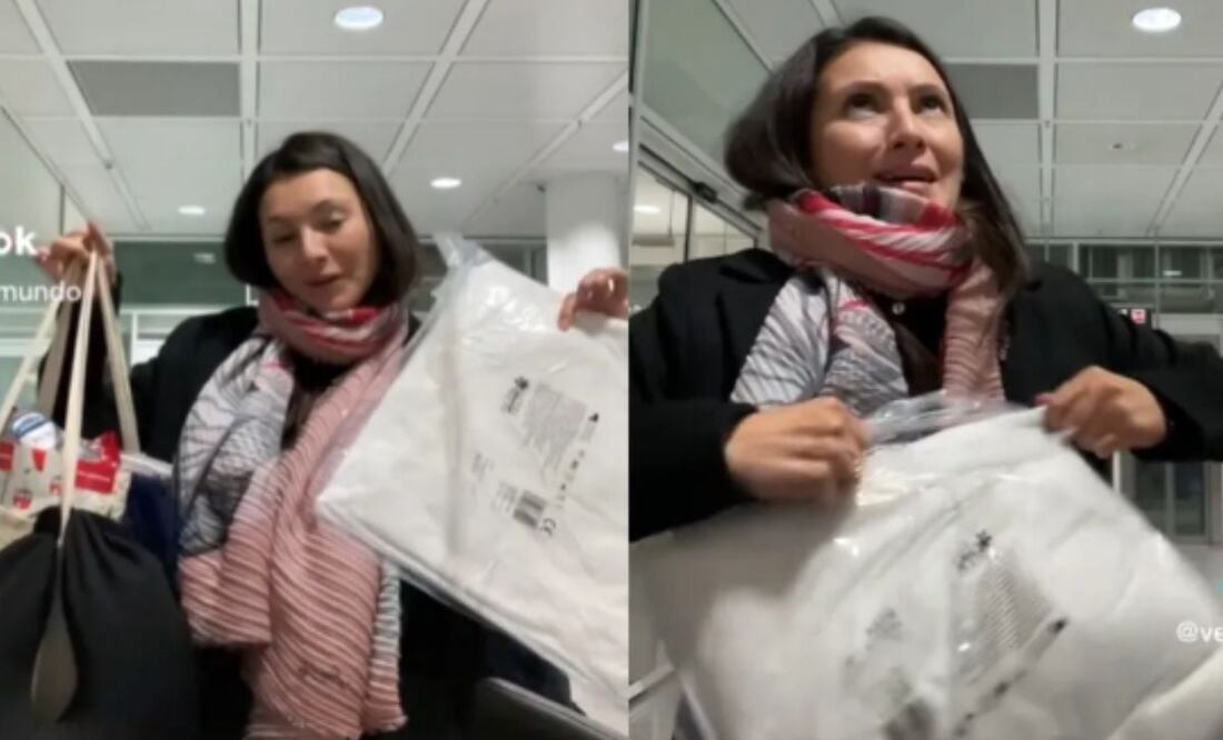 La cancelaron el vuelo y la aerolínea la compensó. Foto: TikTok @veteporelmundo