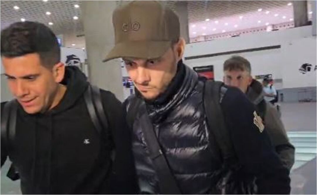 Martín Anselmi se fue sin dar declaraciones. FOTO: CAPTURA DE VIDEO