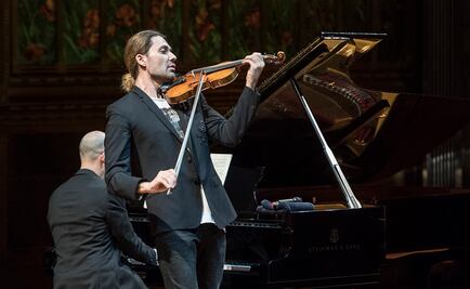 David Garrett muestra su pirotecnia en Bellas Artes