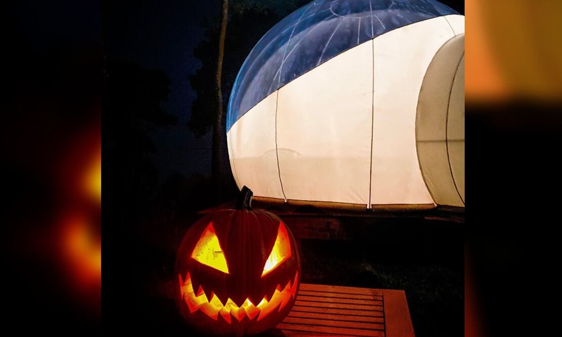 Alpino Bubble Hotel tendrá dos eventos: uno para familias y otro solo para adultos. Foto: Diego Franco. Alpino Bubble Glamping