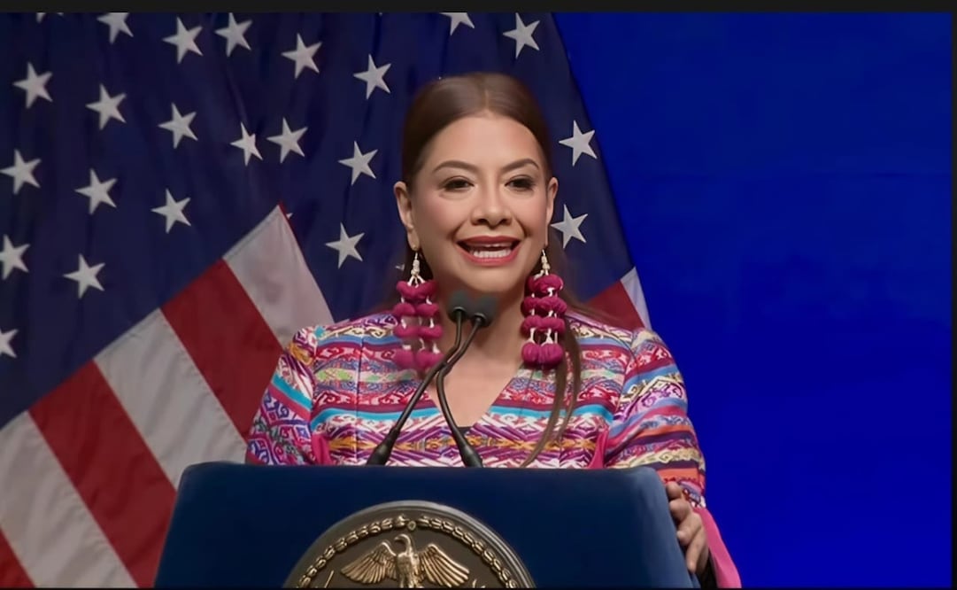 Desde Nueva York, Clara Brugada llama a crear coalición mundial por vivienda asequible. Foto: Especial