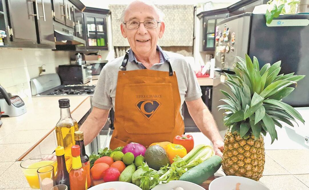 Con sus recetas de cocina, Tito Charly está por alcanzar los 500 mil suscriptores. Fotos: Youtube