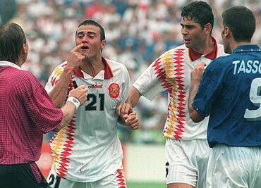 El día que la Selección de Italia hizo sangrar a Luis Enrique