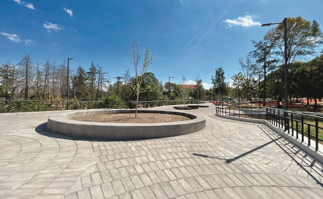 La Calzada Flotante tiene 248 metros de longitud y conecta Molino del Rey y avenida de los Compositores.