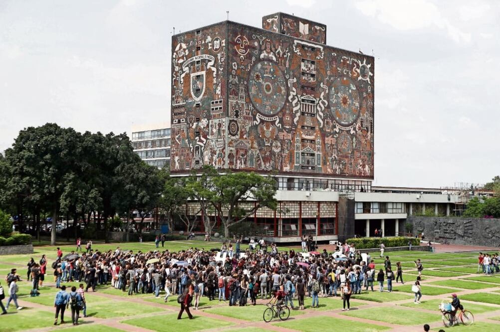La Universidad Nacional Autónoma de México, considerada la mejor del país, recibió un recorte presupuestal de 6.2%. (FOTO: ARCHIVO EL UNIVERSAL)