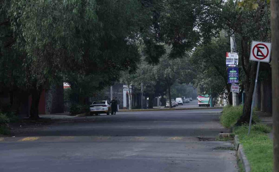Calles al sur de la CDMX este 16 de septiembre de 2024, donde se nota poca afluencia vehicular. Foto: Fernanda Rojas/EL UNIVERSAL